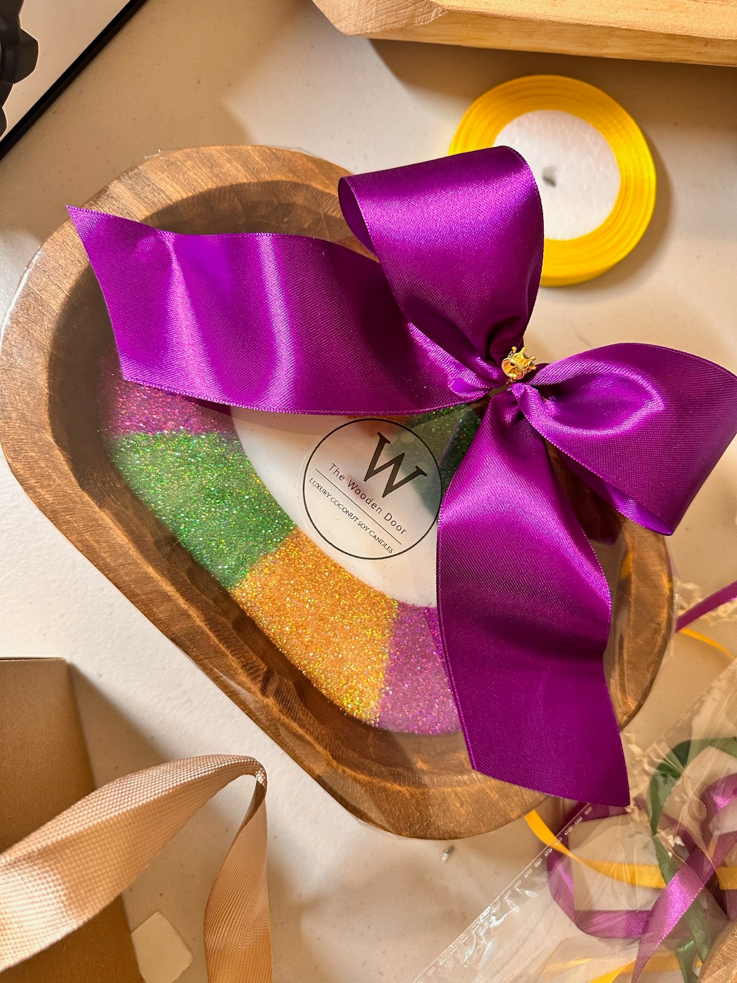 3 Wick King Cake Dough Bowl