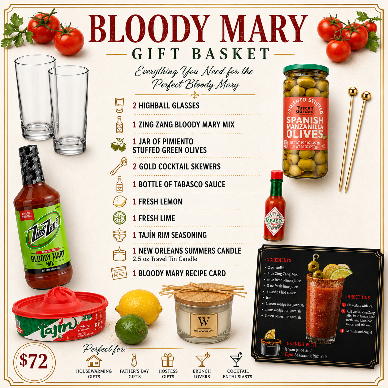 The Bloody Mary Basket