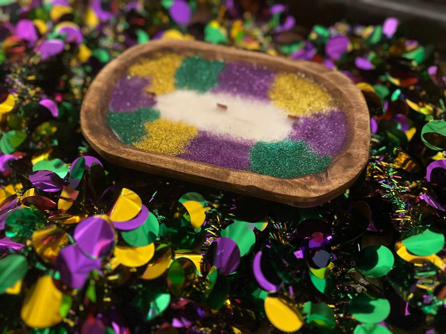 3 Wick King Cake Dough Bowl